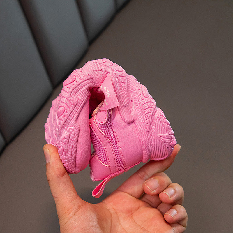 Kids Sports Shoes for Girls Boys Children Running Sneakers PU Soft School Casual Shoes Classic Fashion Anti-skid Spring Autumn