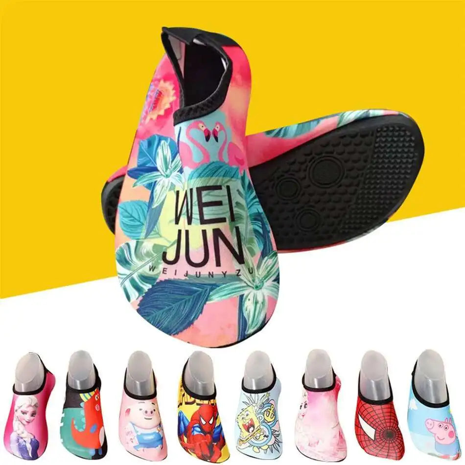 Kids Shoes Baby Outdoor Barefoot Beach Shoes Boys Girls Swim Quick-Dry Slip on Flats Children Water Sport Socks Slipper