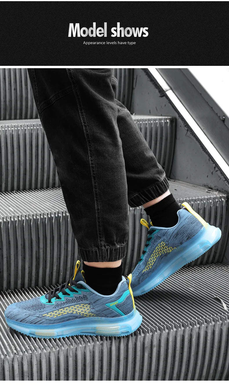 Running Shoes for Men Breathable Sneakers Fashion Lightweight Men Sports Shoes Outdoor Comfortable Tennis Basketball Shoes 39-48