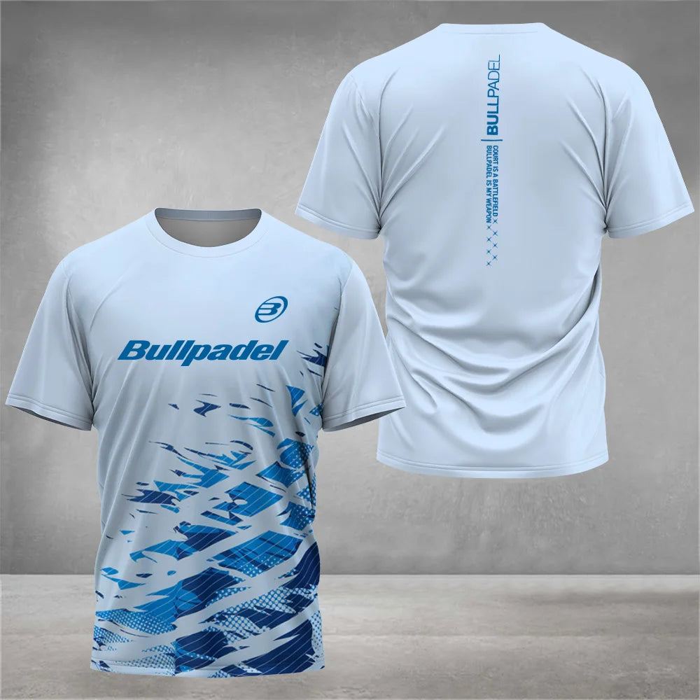 Cool Padel Breathable Short Sleeve Summer Quick Dry Short Sleeve Street Men's Top Outdoor Tennis T Shirt New Fitness Collection