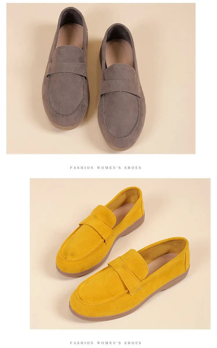 Women Work Shoes Comfortable for Work Autumn Fashion Women Casual Flat Shoes Plus Size 35-43 Non-slip Platform Zapatos De Mujer