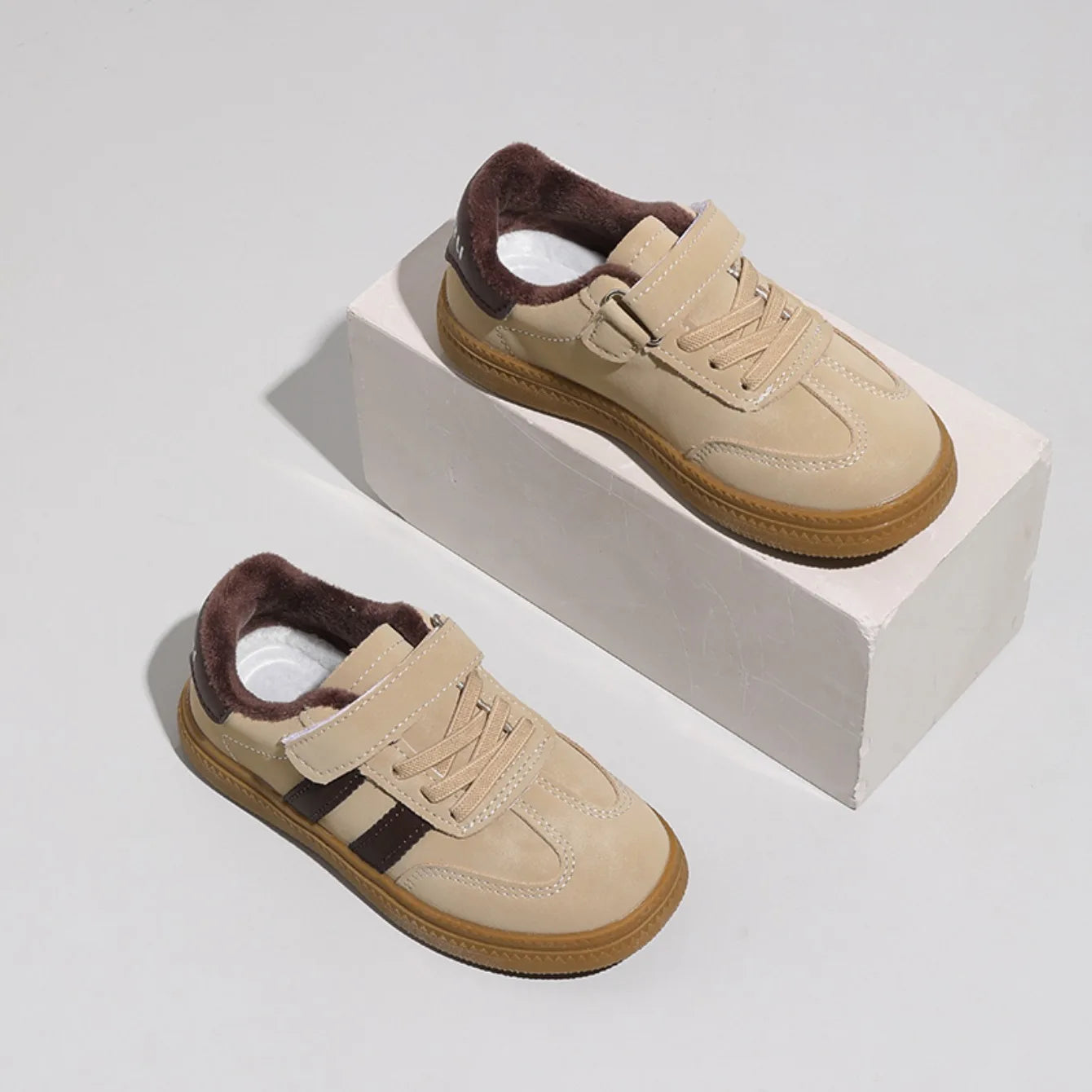 Children Casual Sneakers New Black Soft Bottom Girls Boys German Training Shoes Autumn Winter Fashion Red Kids Baby Casual Shoes