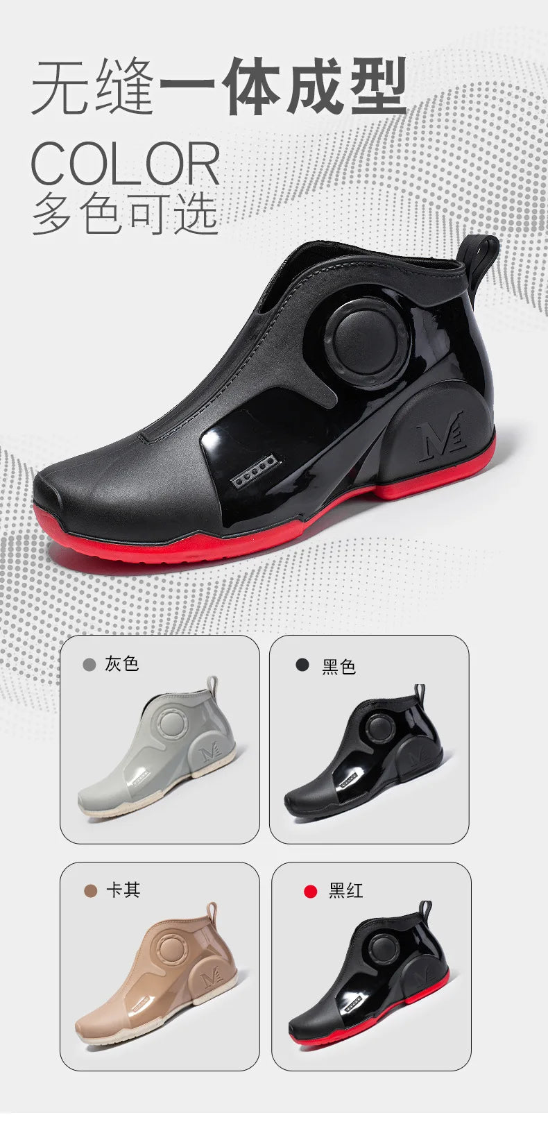 Motorcycle Boots Men Waterproof Riding Off-road Reflective Breathable Comfortable High Quality Wear-resistant Fishing Water Shoe
