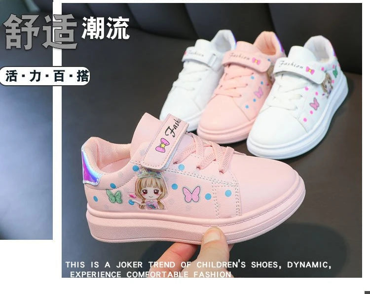 zapatillas Kid Shoe Kid Casual Shoe Spring 2023 New Kid sneakers Shoes Leather Upper Girl Shoe Kid Small White Shoes Board Shoes