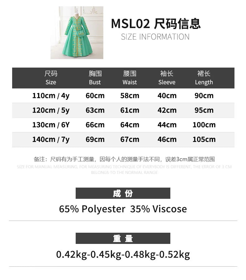 Muslim Ramadan Prayer Gowns Party Girls Dress Long Sleeve Robe Arabic Dubai Abaya Girls Dresses Eid Child Holiday Prom Costumes