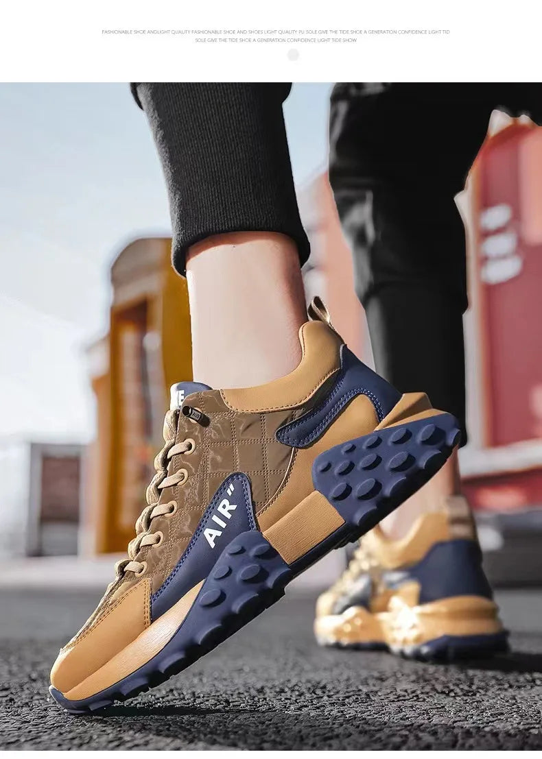 Men Shoes Platform Male Sneakers 2024 New Vulcanized Shoes for Men Casual Running Shoes Large Size 45 46 Hot Sapatos Masculinos