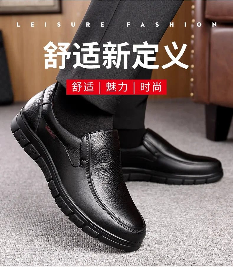 Handmade Men Shoes Genuine Leather Casual Shoes Sneaker for Men Platform Walking Shoes Outdoor Footwear Loafers Zapatos De Mujer