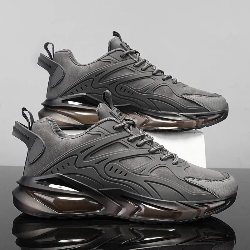 Men Shoes 2025 Casual Walk Air Cushion Marathon Breathable Lightweight Women's Comfortable Athletic Nonskid Sneakers