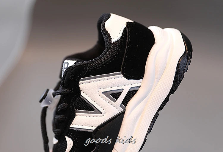 New Basket Kids Sneakers Boys Non-slip Shoes for Children Sneakers Girls Shoes Anti-slippery Leather Running Footwear Trainers