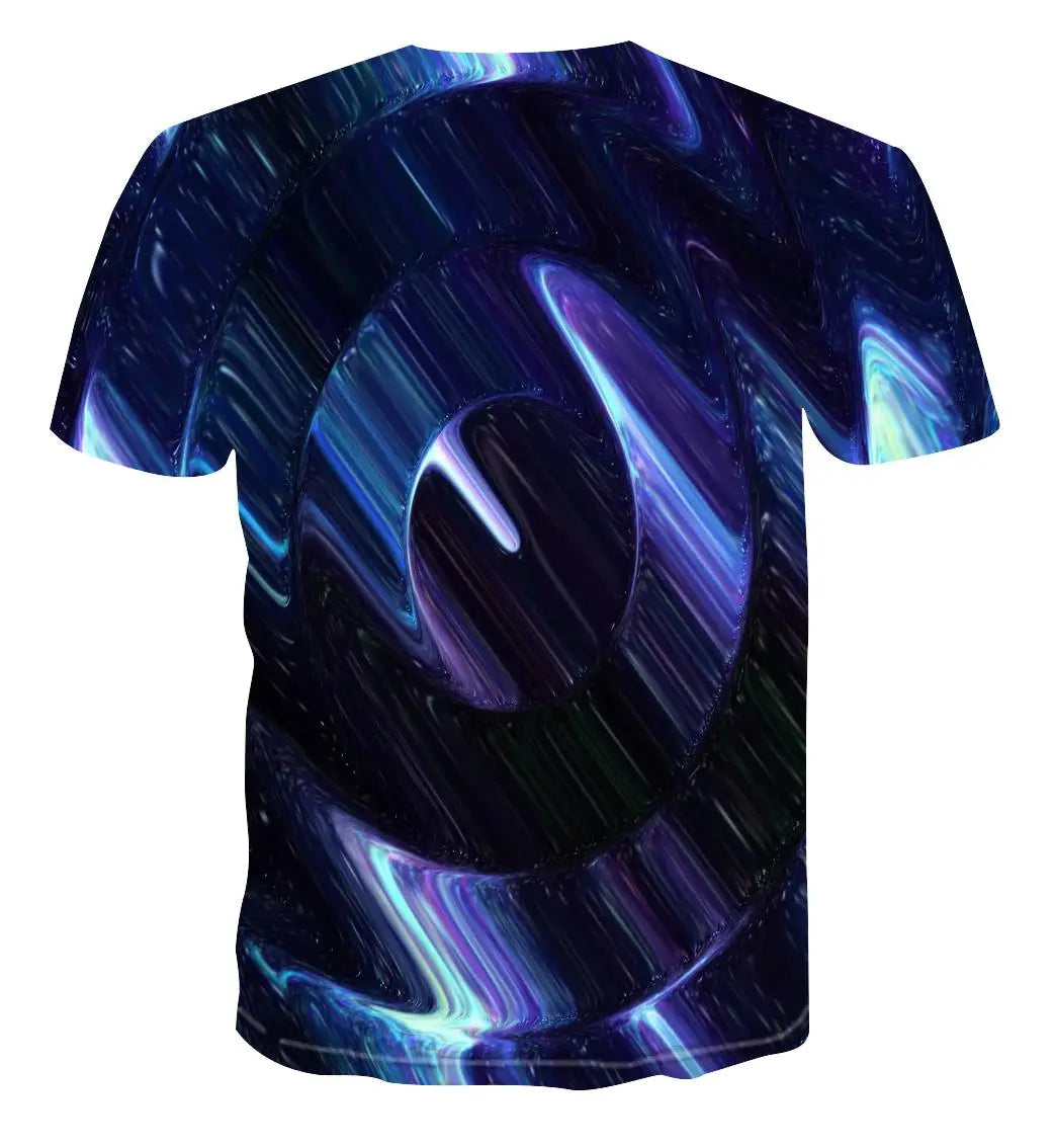 2022 New Summer Men's 3d T-shirt Casual Short-sleeved O-neck Fashion Funny Printing T-shirt Men and Women T-shirt High-quality