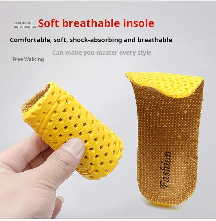 2024 Classic Brand Trend Brown Men's Sandals Handmade Soles Durable Men's Camping Beach Shoes Anti Slip Hollow Casual Shoes