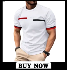 Fashion Summer 3D Stripe Letter Print Men's T Shirt Hip Hop Trend Harajuku Streetwear Casual O-neck Oversized T-shirts Men Tops