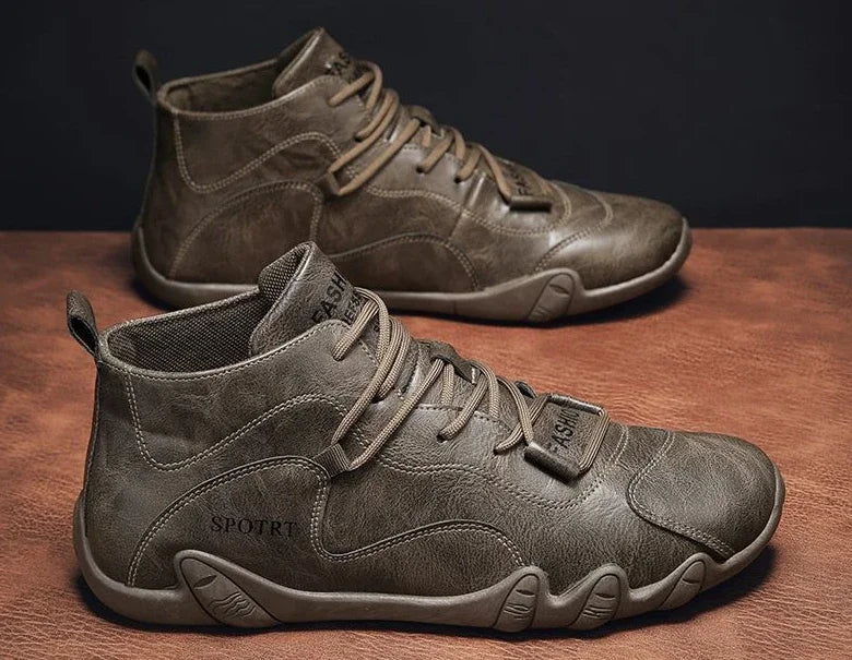 Moccasin Soft Leather Shoes For Men Flat Man Casual Shoe Fashion 2025 Cheap Clearance Korean Style Classic Original Slip-on Pu