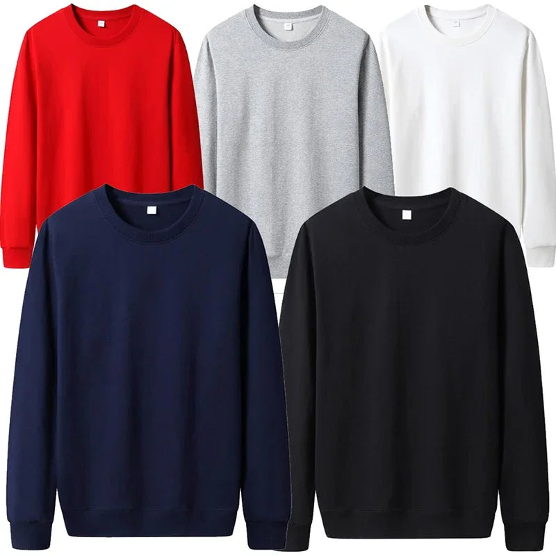 Men's Fashionable Thin Solid Color Hoodie Ideal for Autumn Casual Pullover Streetwear