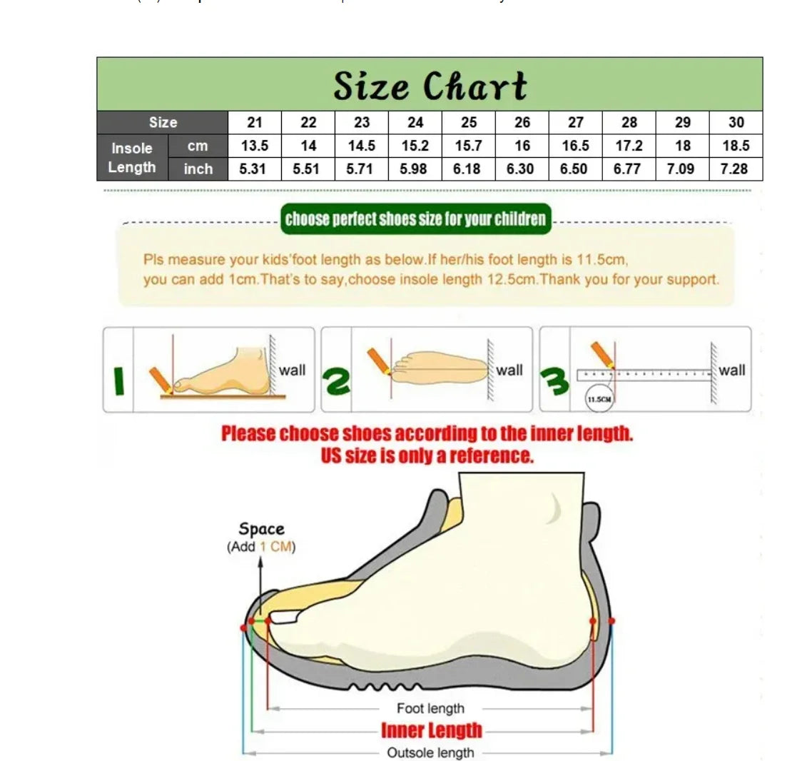 Kids Shoes for Boys Girls Soft Sneakers New 2025 Fashion Sports Running Shoes Children Flat Casual Baby Toddler Outdoor Shoes