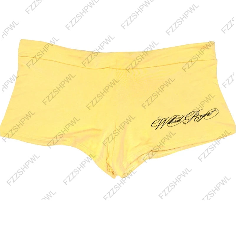 Y2K Shorts Grunge Goth Hip Hop Harajuku Letter Print Vintage Hot pants Streetwear High street Chic Casual Cleanfit Y2k Panties