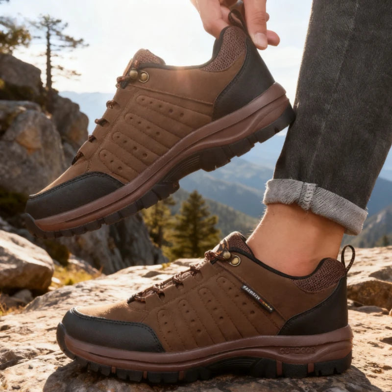 Outdoor Hiking Shoes for Men Classic Fashion High-quality Anti Slip Sneakers Comfort Breath Travel Footwear Autumn Men's Shoes