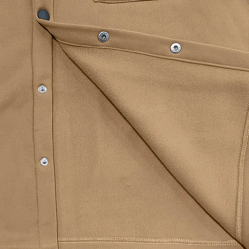 American heavy Fleece men's overalls lined with outdoor sports pants tactical hunting jacket shirt two sets business casual