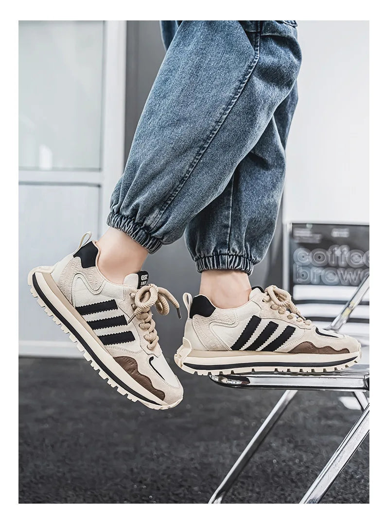 Men's Casual Shoes Men's Trendy Sneakers 2025 New Fashionable and Lightweight Mens Shoes, Versatile Men's Casual Sports Shoe