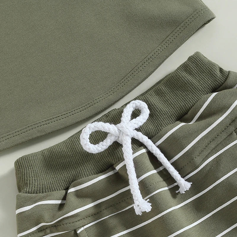 New Summer Baby Boys Clothes Children Boys Vest Shorts 2Pcs/Sets Infant Outfits Toddler Casual Sports Costume Kids Tracksuits