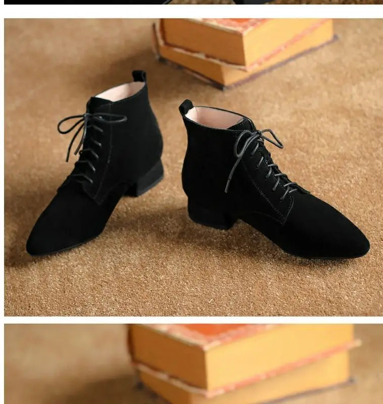 Super High Heel Boots High Heel Shoes Thick Heel Short Boots Autumn Winter 2025New Waterproof Platform Single Boot Women Boots