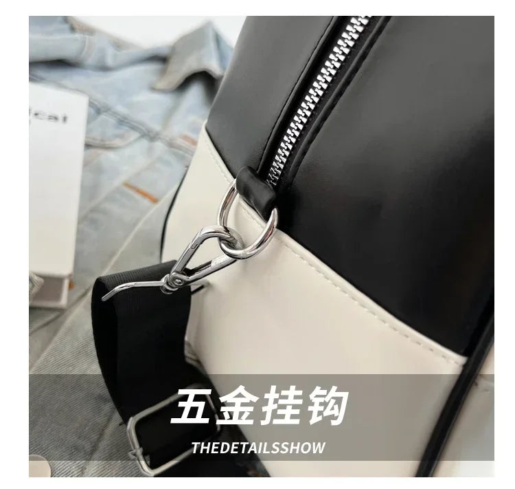 Large Capacity PU Zipper Travel Bag 2025 New High Quality Brand Simplicity Waterproof Luxury Leisure Vacation Luggage Bag