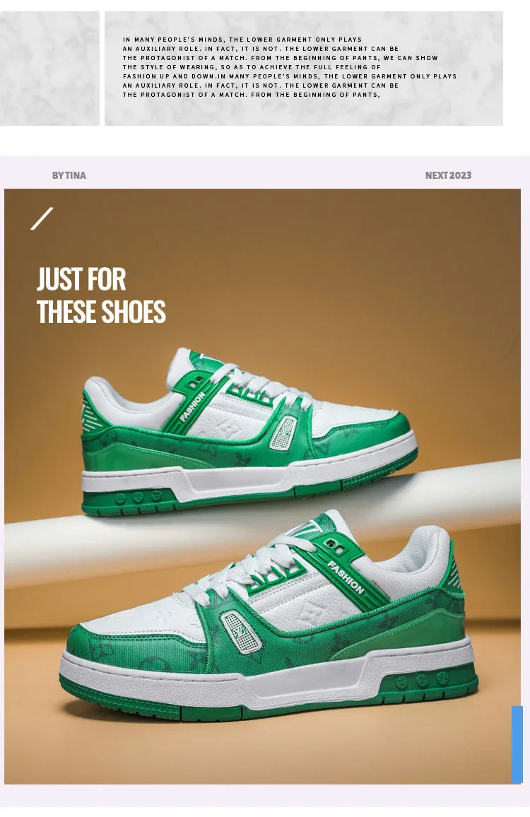 Classic High Quality Men Skateboard Shoes Low Cut Platform Men's Original Brands Sneakers Casual Luxury Designer Sneaker For Man