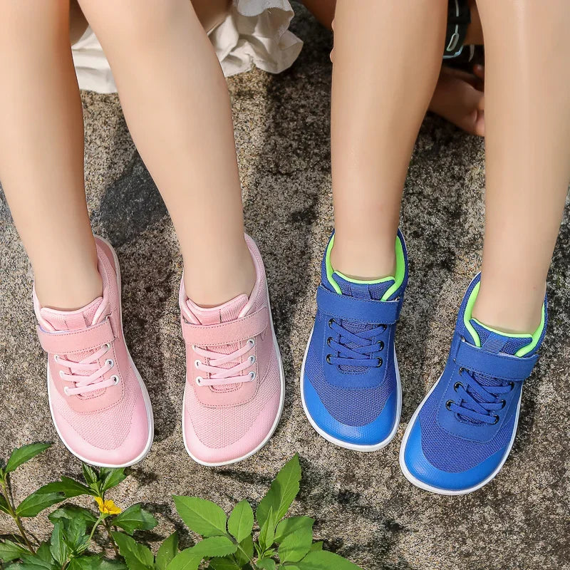 New Boys Girls Sneakers Kids Wide Barefoot Shoes  Naturally Splay Shoes Toddler Little Big Kid