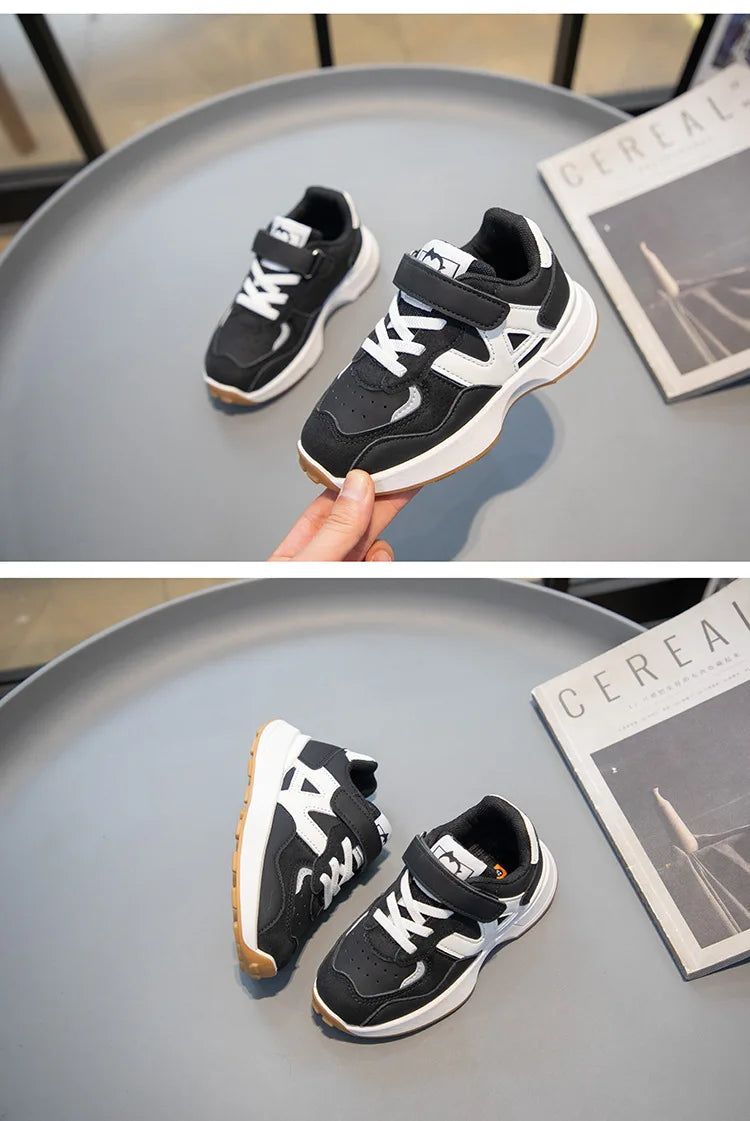 Children's Sneakers for Boy Lightweight Versatile Tennis Shoes for Girls Fashion Causal Kids School Running Basketball Shoes Hot