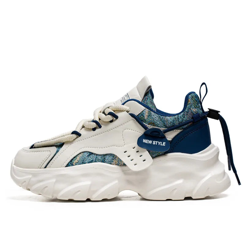 2024 New Shoes For Men Sneakers Male Casual Mens Shoe Big Shoelace Trainer Race Breathable Shoes Fashion Loafers Running