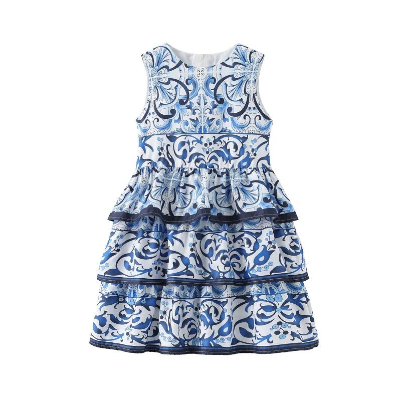 2025 Kids Costume Dresses For Girls  Children Party Dress Ball Grown Vestido Infantil Menina Princess Vestido Girl Clothing