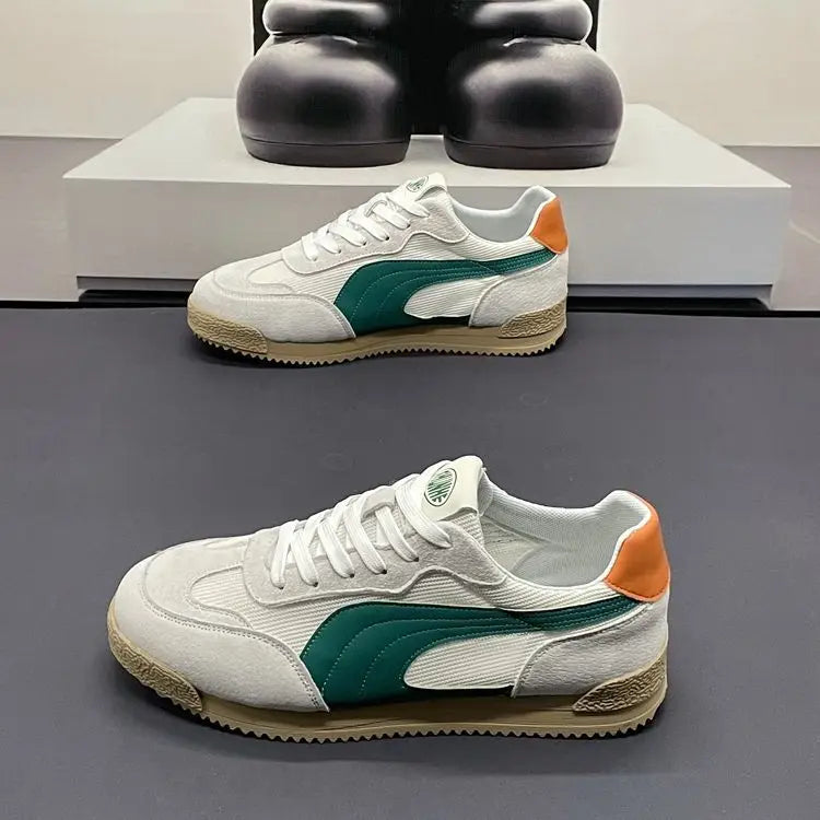 Men Shoes 2025 Summer Retro Casual Sneaker Men Breathable Running Shoes Comfortable Low Cut Sports Shoes Zapatillas Informales