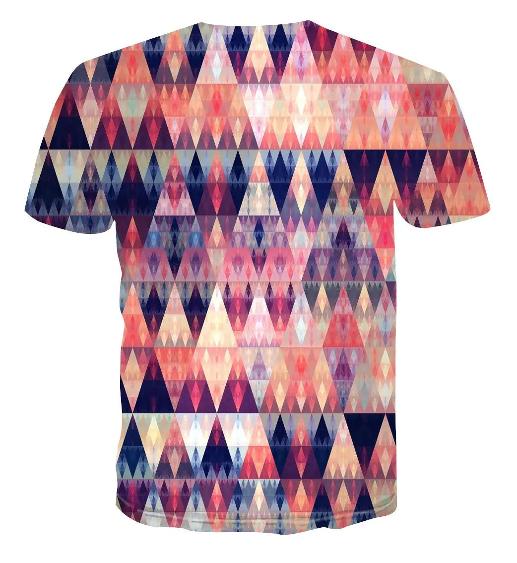 2022 New Summer Men's 3d T-shirt Casual Short-sleeved O-neck Fashion Funny Printing T-shirt Men and Women T-shirt High-quality