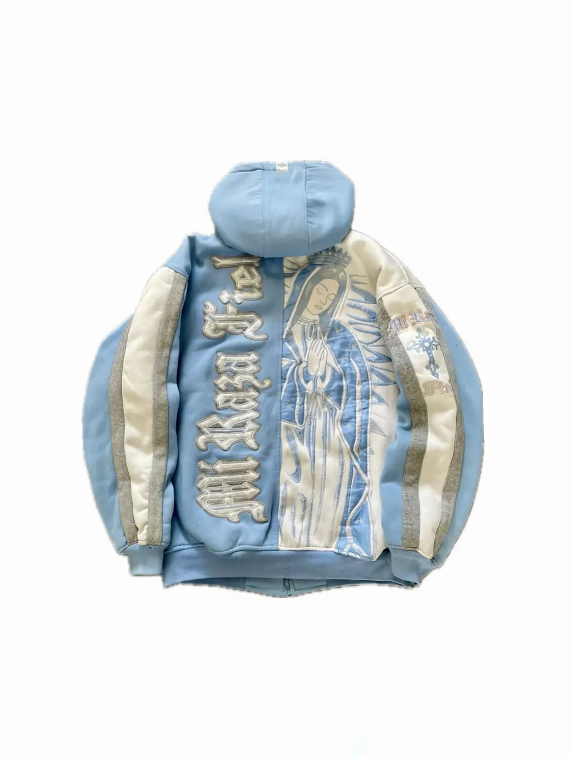 Y2K Harajuku Gothic Retro Oversize Hoodie Men Women Fashion Embroidery Jacket Hip Hop Sweatshirt Coat Selling Personality Coat