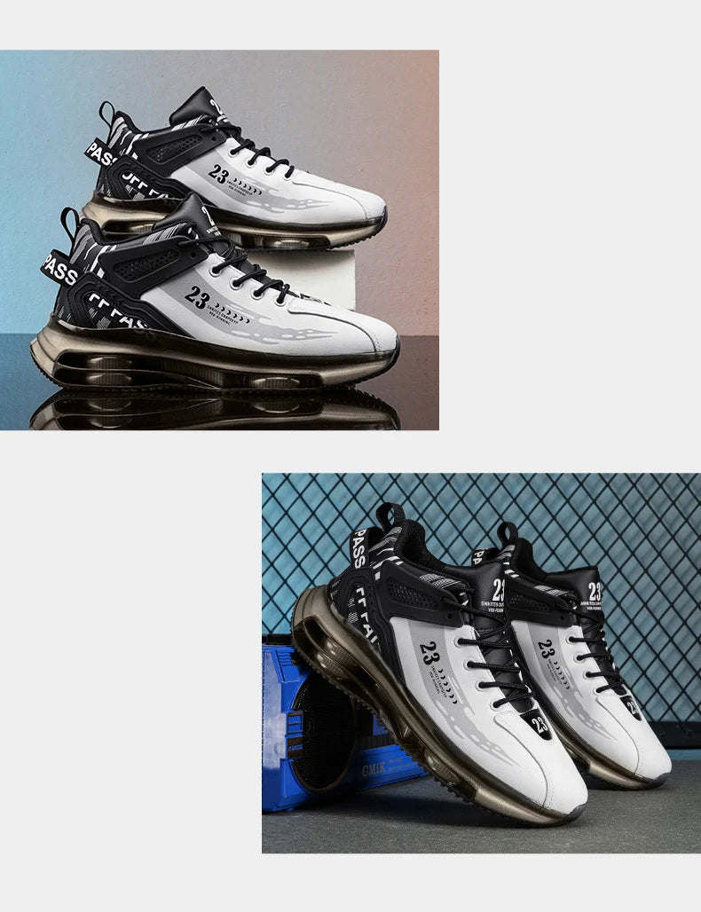 2025 Men Sneaker Shoes Casual Sports Basketball Shoes for Men High Top Male Running Shoe Walking Style Shoes Fashion Footwear