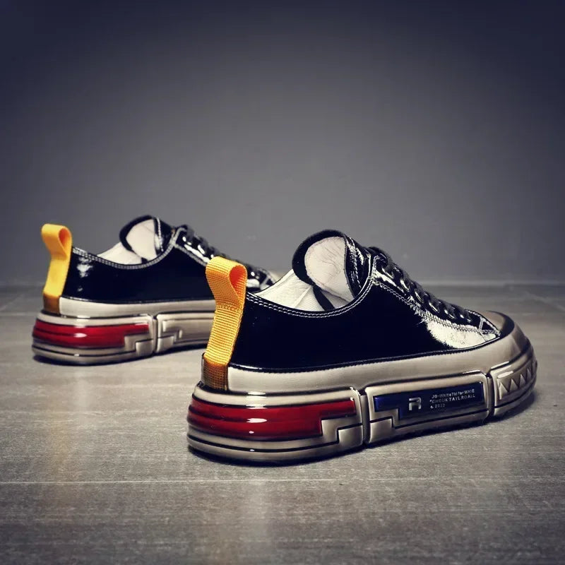 men sneakers Shoes for Men Man Male Genuine Leather Casual Shoes Man Fashion Comfortable Luxury Designer male Shoess