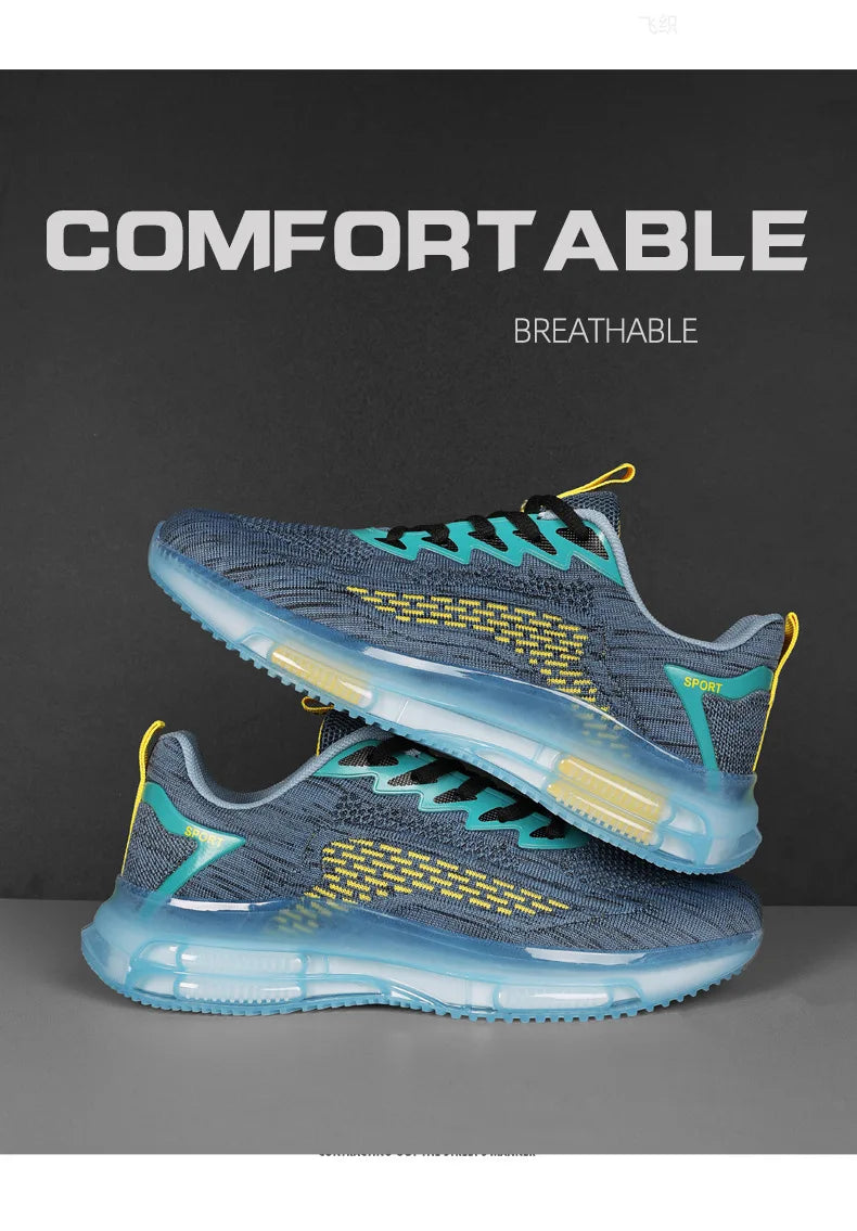 Running Shoes for Men Breathable Sneakers Fashion Lightweight Men Sports Shoes Outdoor Comfortable Tennis Basketball Shoes 39-48