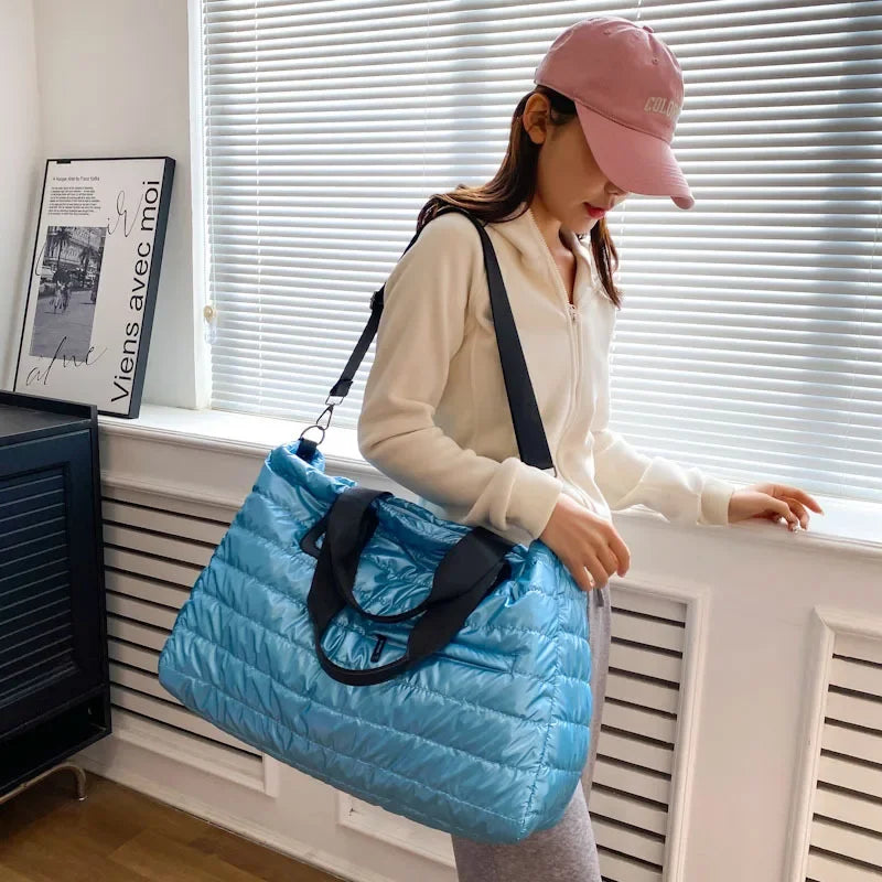 Large Capacity Fashion Short Trip Travel Bag Wet And Dry Separation Sports Waterproof Yoga Fitness Single Shoulder Luggage Bag