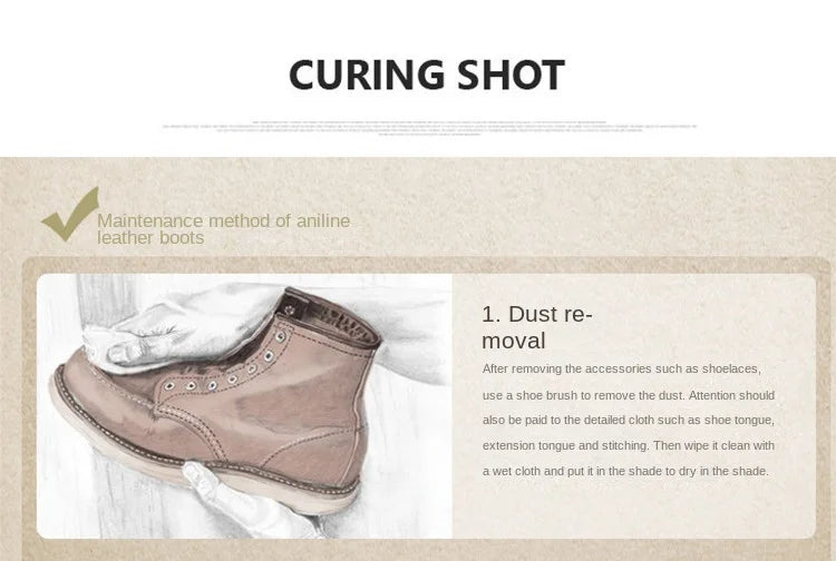 Men's Boots Men's Shoes Square Toe Wine Red Plush and Thick Leather Boots Work Clothes Shoes  Platform Boots Sneakers Boots Men