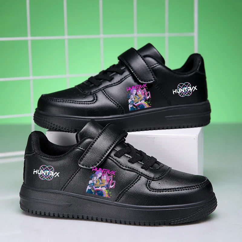 KPop Demon Hunters Children's Sneakers For Girls Running Tennis Student Casual Shoes Comfortable Kids Shoes Gift Size 28-40