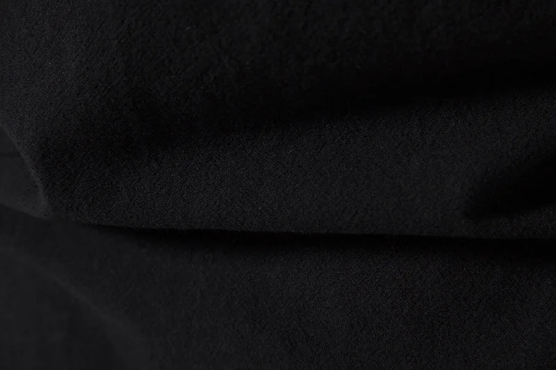 Men Cotton Linen Lace Up Long Sleeve Solid Blouse Shirts Summer Male Solid Loose Pullover Blouse Tops ARJ-A1776