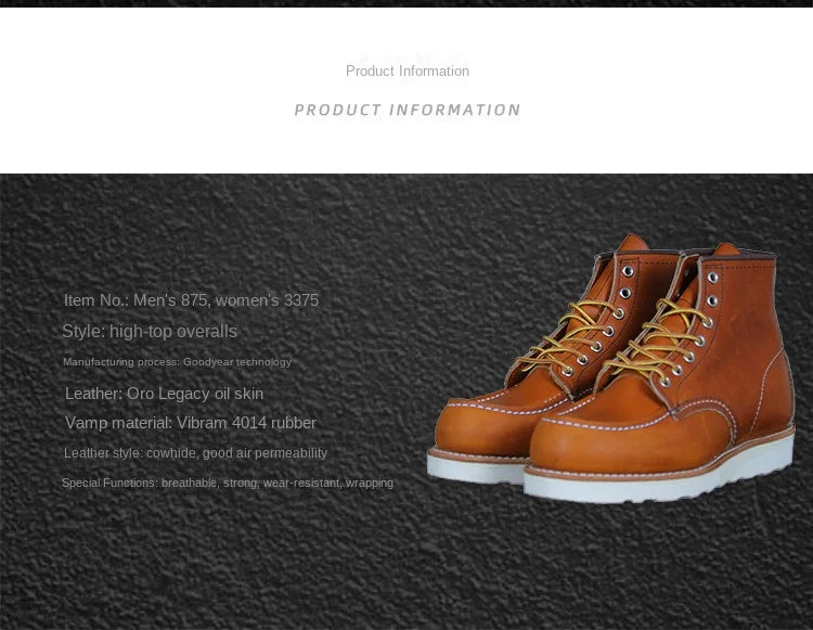 Men's Boots Men's Shoes Square Toe Wine Red Plush and Thick Leather Boots Work Clothes Shoes  Platform Boots Sneakers Boots Men