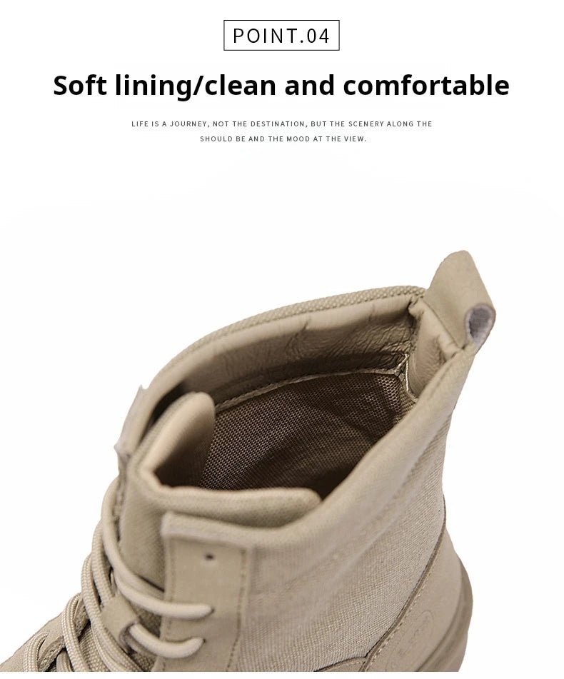 Boots Winter Mens Shoes Casual Cowboy Tactical Motorcycle Chelsea Ankle Work Leather Outdoor Designer Luxury Hiking