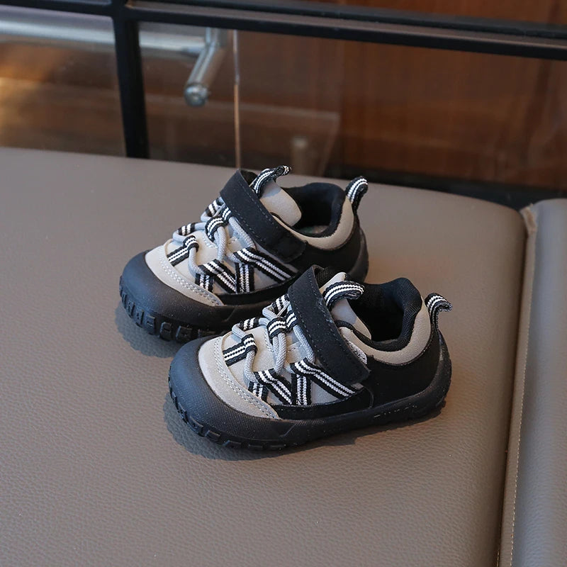 Baby Girls Casual Shoes Outdoor Children Sneakers Non-slip Soft Sole Toddler Kids Shoes Autumn Winter Comfortable Infant Shoes