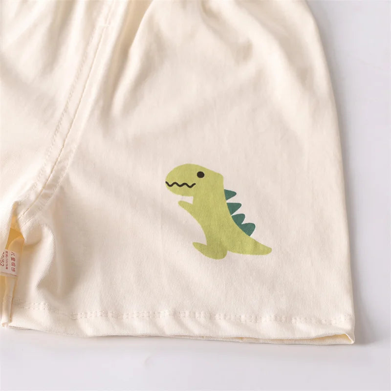 Kids Clothes Set Baby Boy/Girl T-Shirt + Shorts Summer Clothing Cotton Cartoon Casual Boys Tracksuit Children Baby Clothes Set