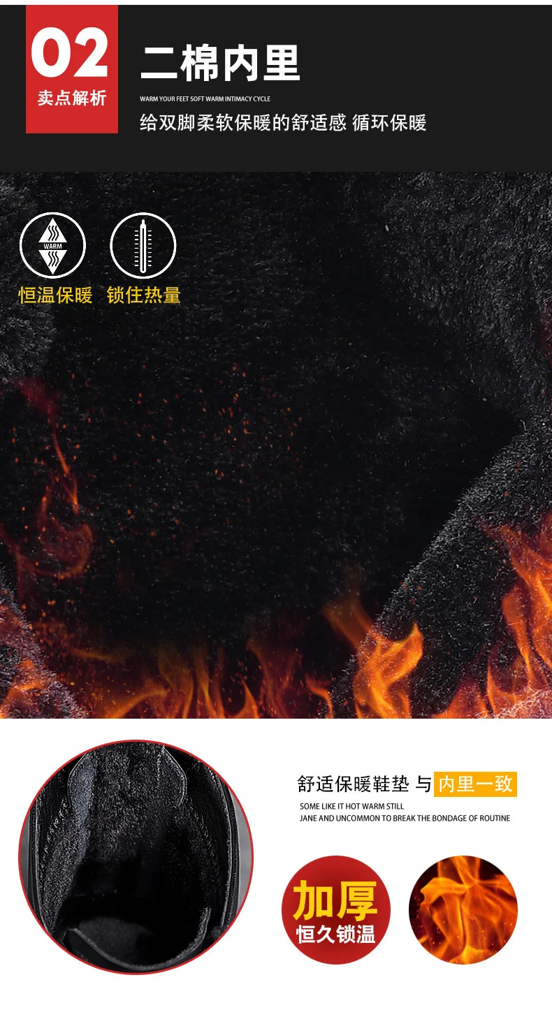 Men's High-Top Boots: British Style Thickened Sole Genuine Leather Indestructible Work Boots, Couple Big Yellow Boots for Men an