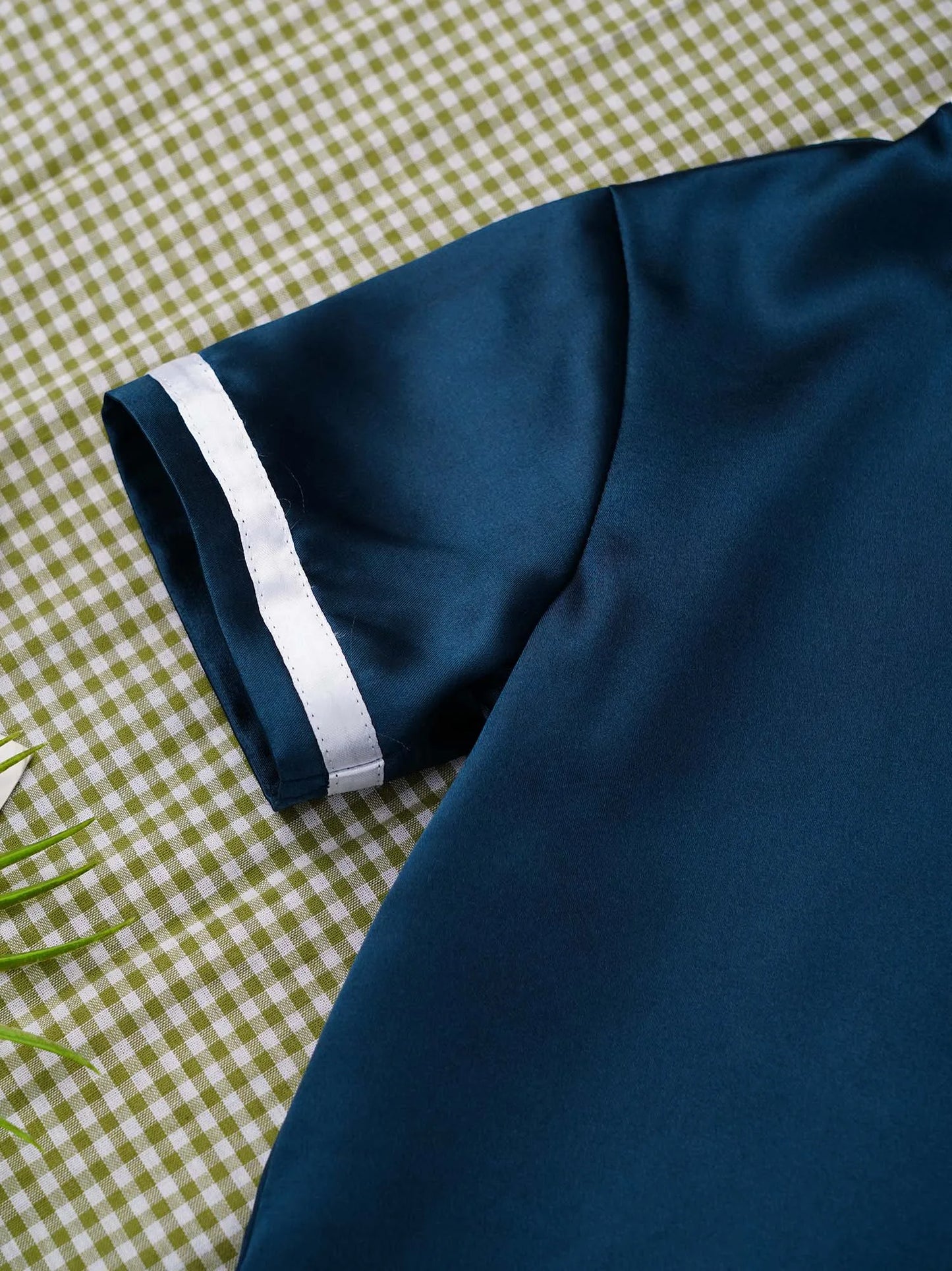 Muslim Baby Boys Robe Ramadan Eid Abaya Stand Collar Short Sleeve Satin Dress Gown with Pocket Arabic Islamic Dubai Kaftan Thobe