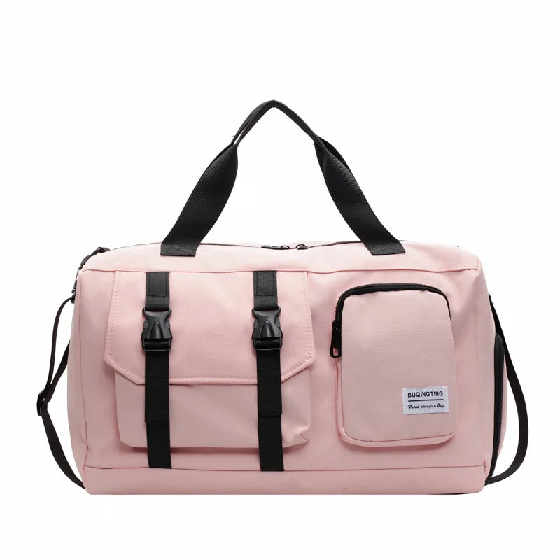 Funlin Large Capaci Multifunctional Sports Fitn Bag Independent oe Carent Simple Travel Bag oulder Bag Handbag