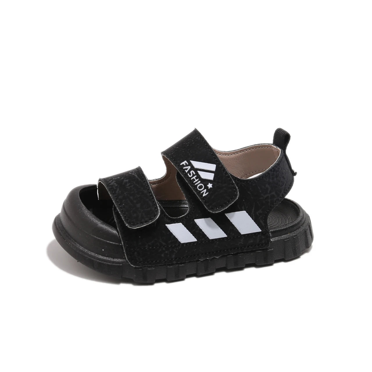 Kids Sandals Children Summer Beach Shoes for Boys Girls Toddlers Little Boy Sandals Fashion 2025 New Toes-covered Anti-kick Soft