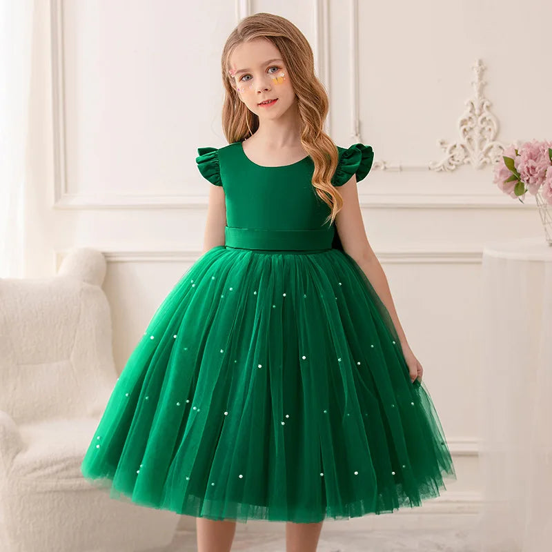 Kids Dresses for Girls Clothes Children's Clothing Fairy Princess Girls Dress Dance Wear Stage Party Lace Cosplay Costumes